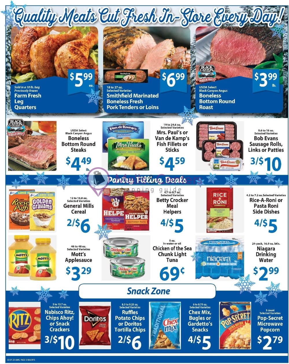 Baker's IGA Weekly ad valid from 03/02/2022 to 03/08/2022 MallsCenters