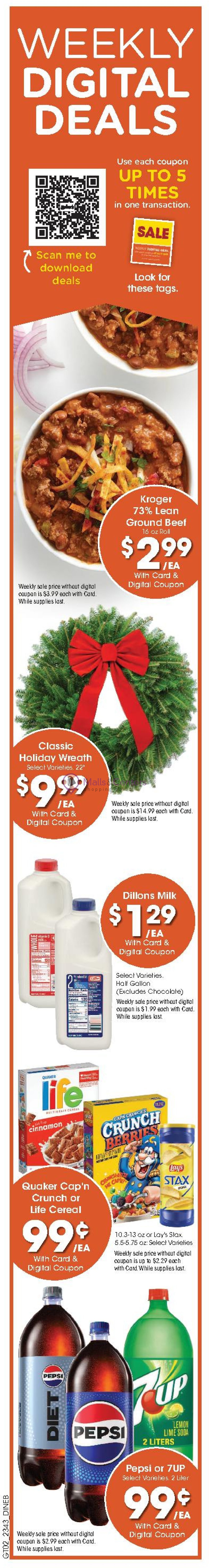 Baker's Weekly ad valid from 11/24/2023 to 11/28/2023 MallsCenters