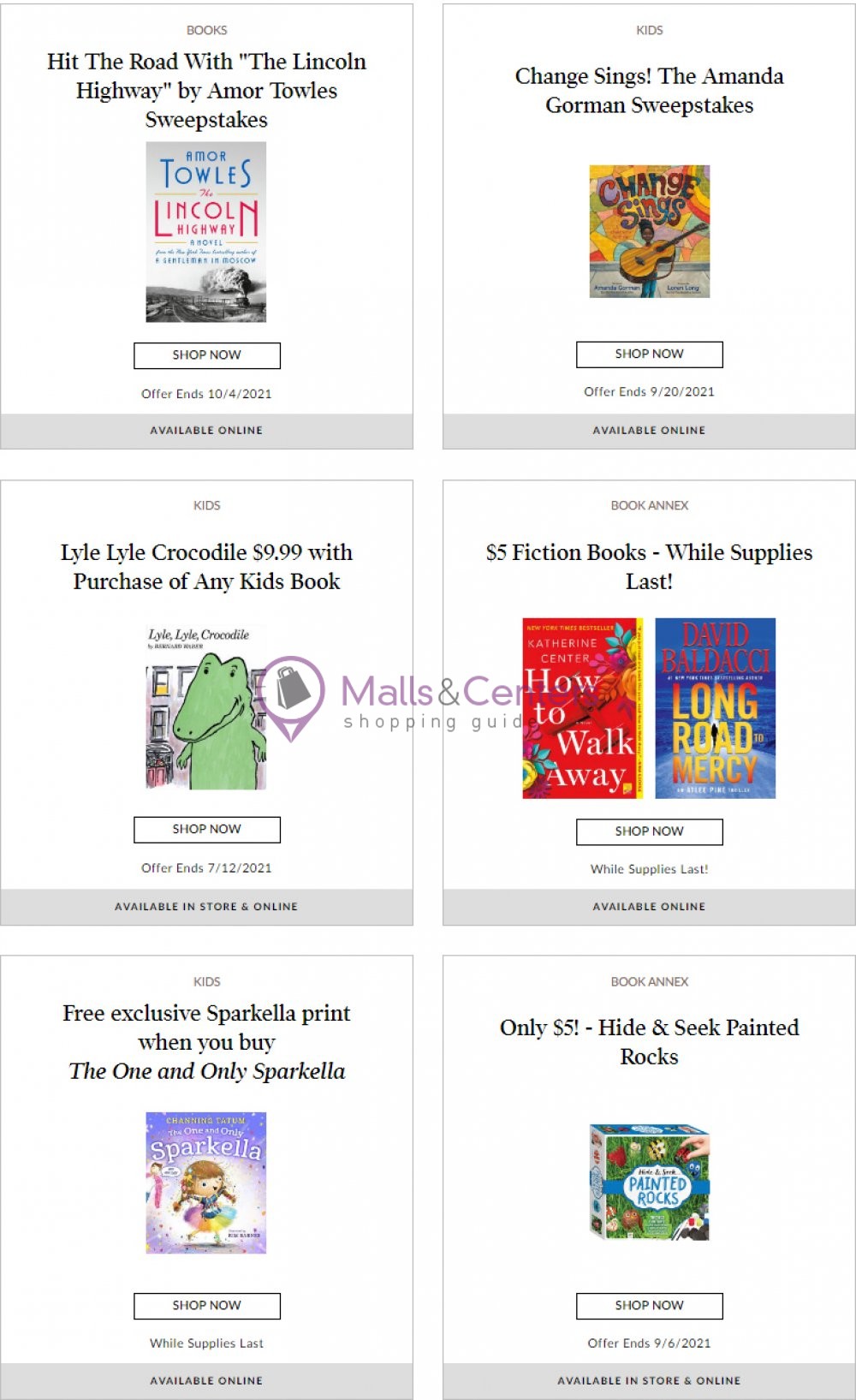 Barnes & Noble Weekly Ad sales & flyers specials MallsCenters