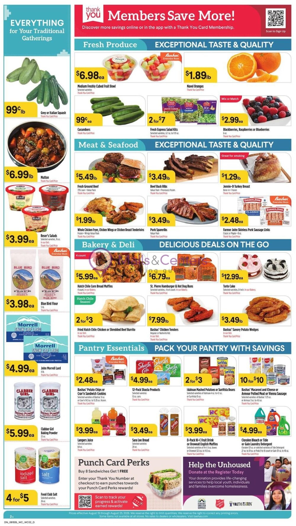 Weekly ad for Bashas' valid: 08/19/2026 - 08/25/2026, page 2