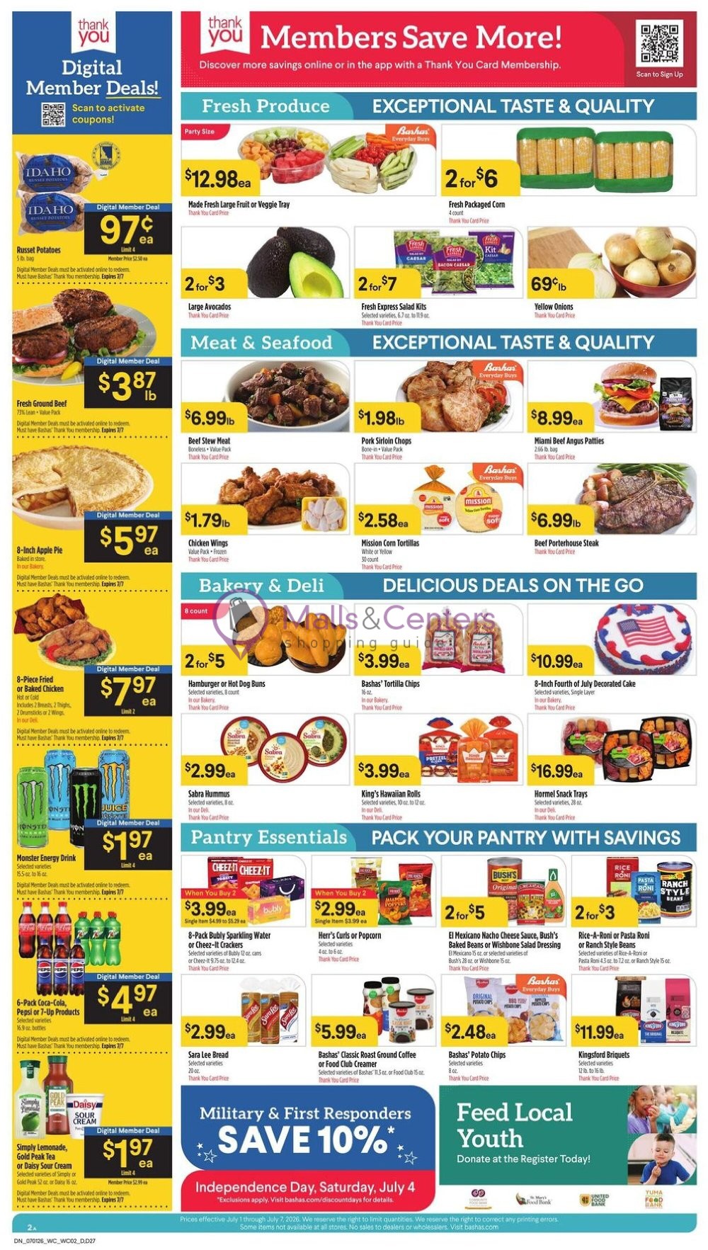 Weekly ad for Bashas' valid: 07/01/2026 - 07/07/2026, page 2