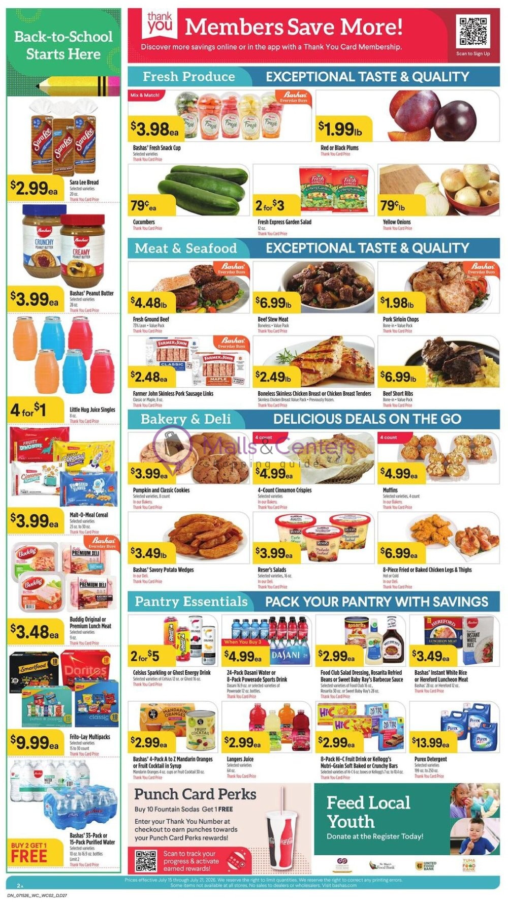 Weekly ad for Bashas' valid: 07/15/2026 - 07/21/2026, page 2