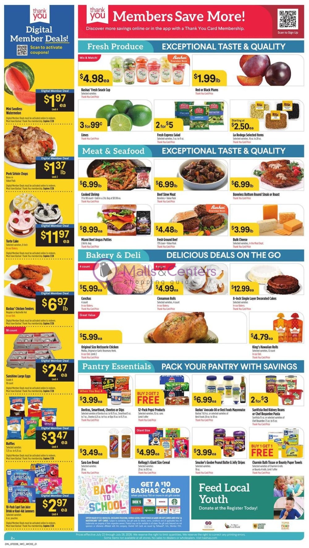 Weekly ad for Bashas' valid: 07/22/2026 - 07/28/2026, page 2