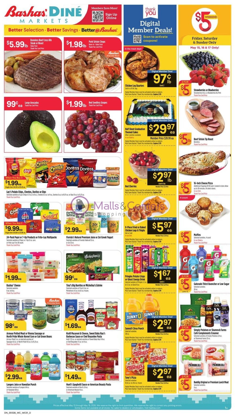 Weekly ad for Bashas' valid: 05/13/2026 - 05/19/2026, page 1