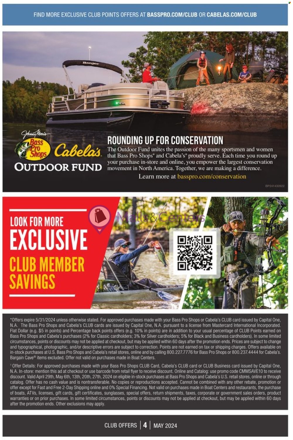 Weekly ad for Bass Pro Shops valid: 05/01/2024 - 05/31/2024, page 4