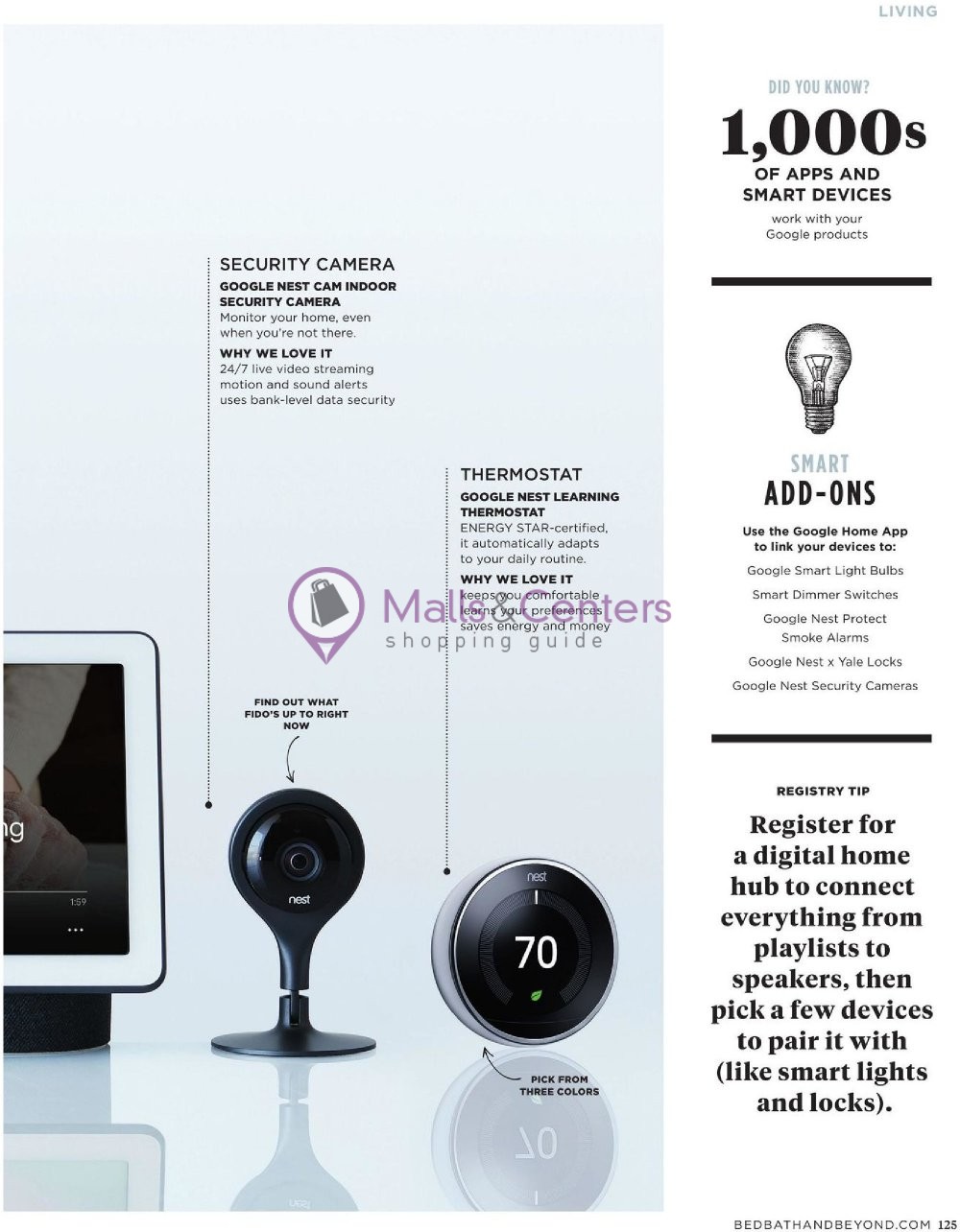 bed bath and beyond google home hub