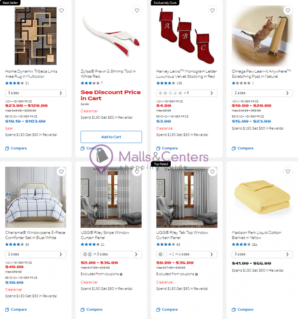 Bed Bath & Beyond Weekly Ad sales & flyers specials MallsCenters