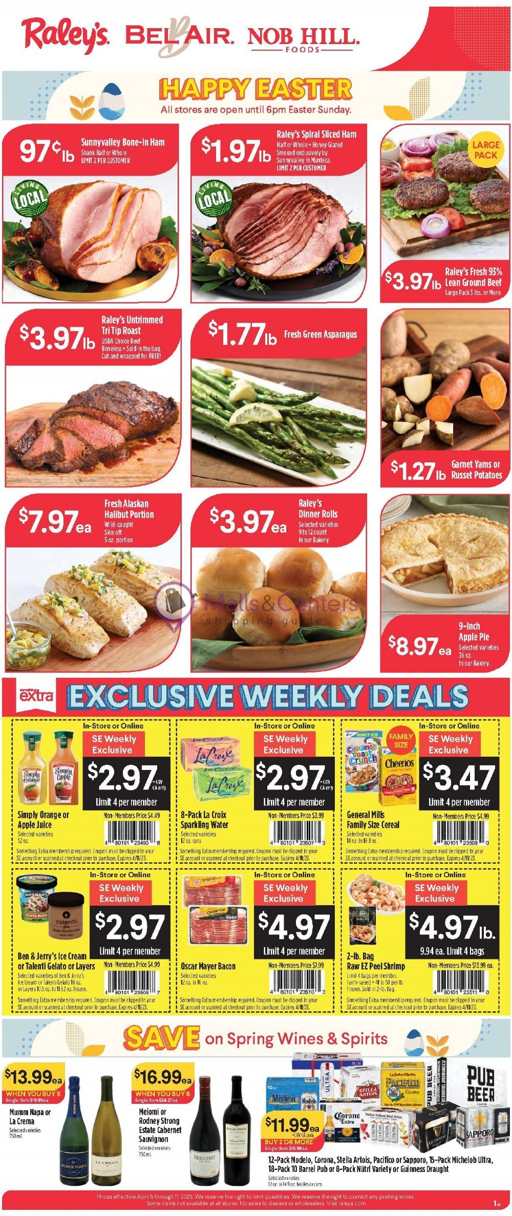 Bel Air Weekly ad valid from 04/05/2023 to 04/11/2023 MallsCenters