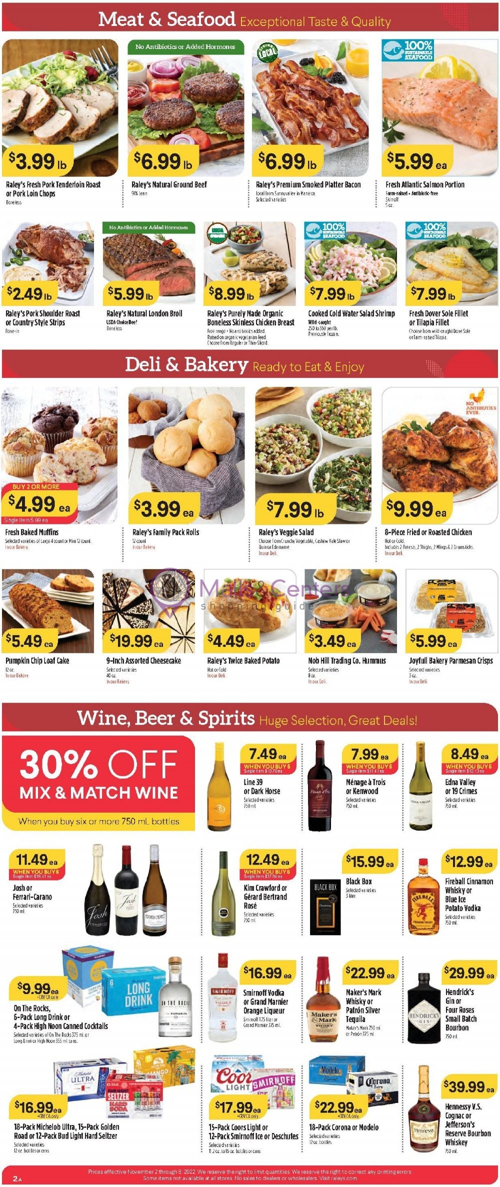 Bel Air Weekly ad valid from 11/02/2022 to 11/08/2022 MallsCenters