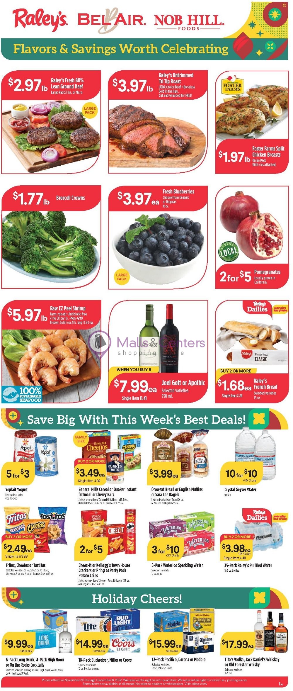 Bel Air Weekly ad valid from 11/30/2022 to 12/06/2022 MallsCenters