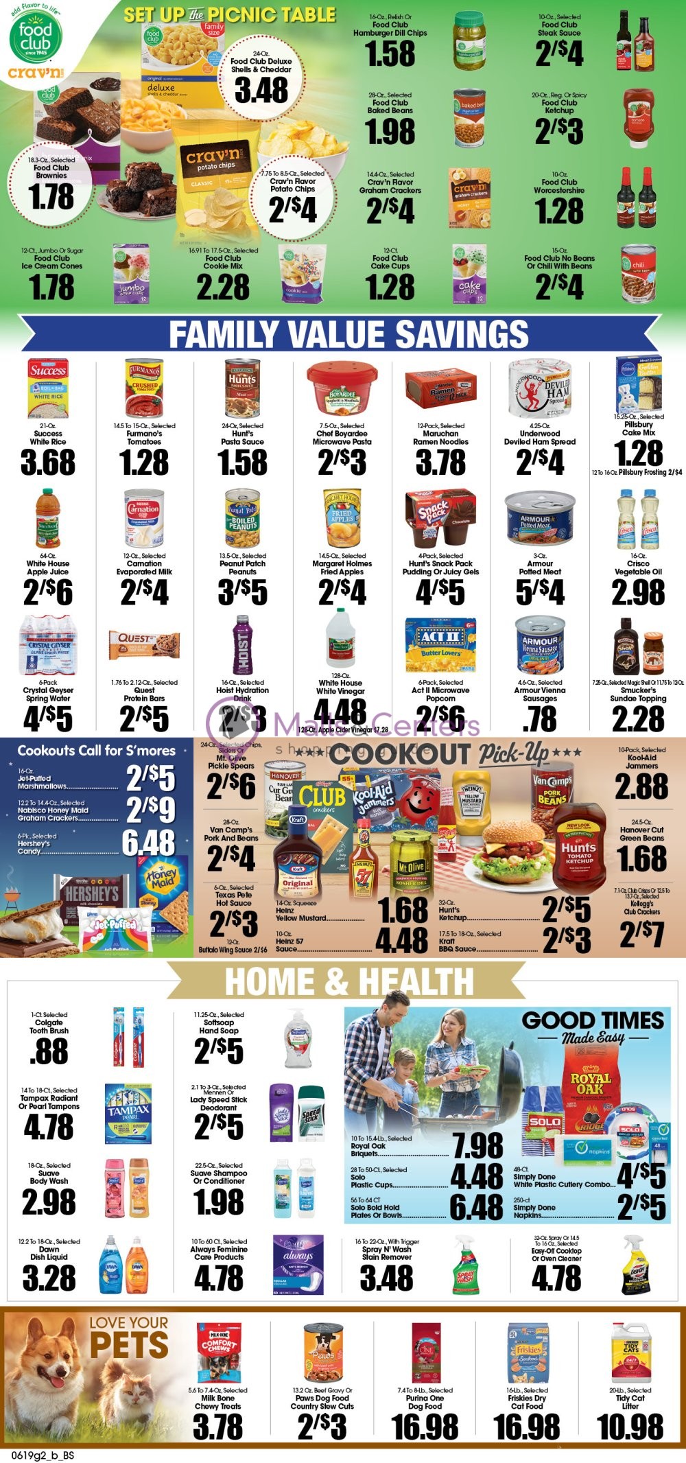 Weekly ad for Bell's Food Stores valid: 06/19/2024 - 06/25/2024, page 2