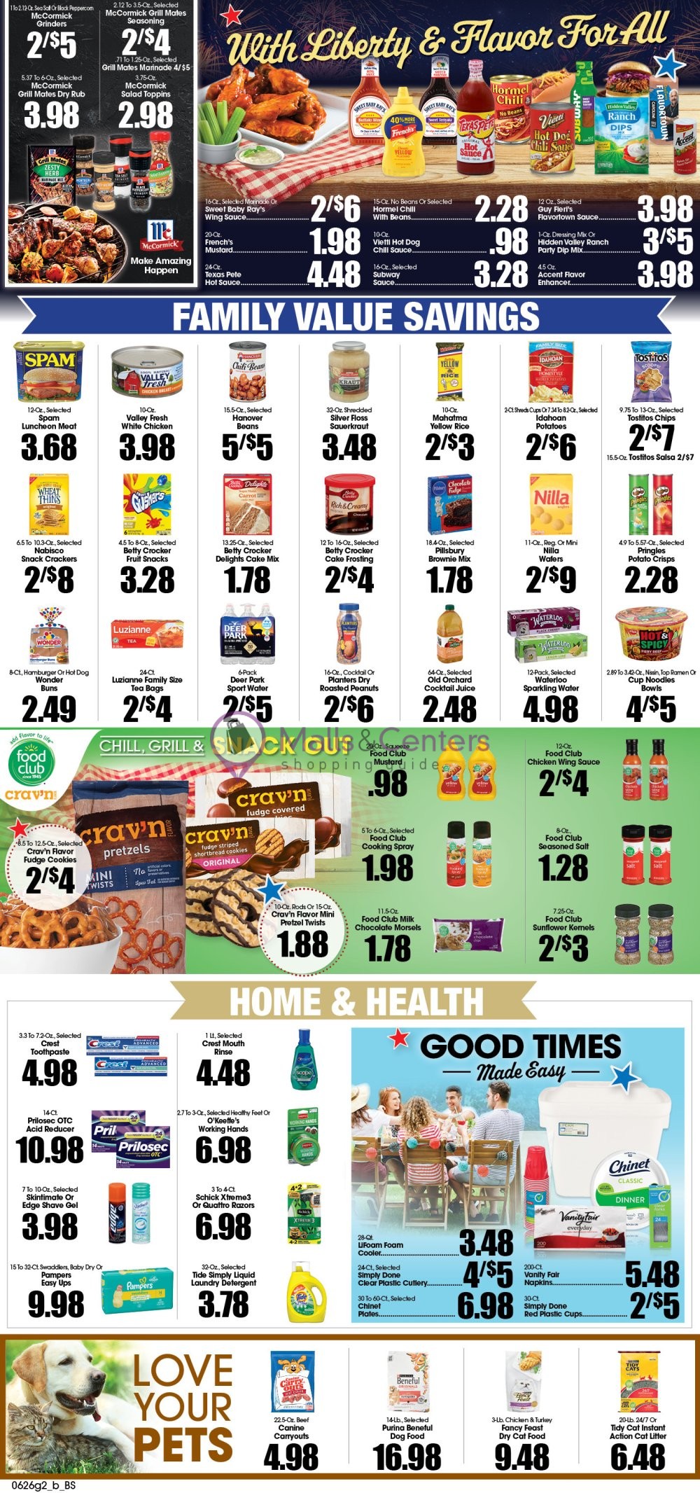 Weekly ad for Bell's Food Stores valid: 06/26/2024 - 07/02/2024, page 2