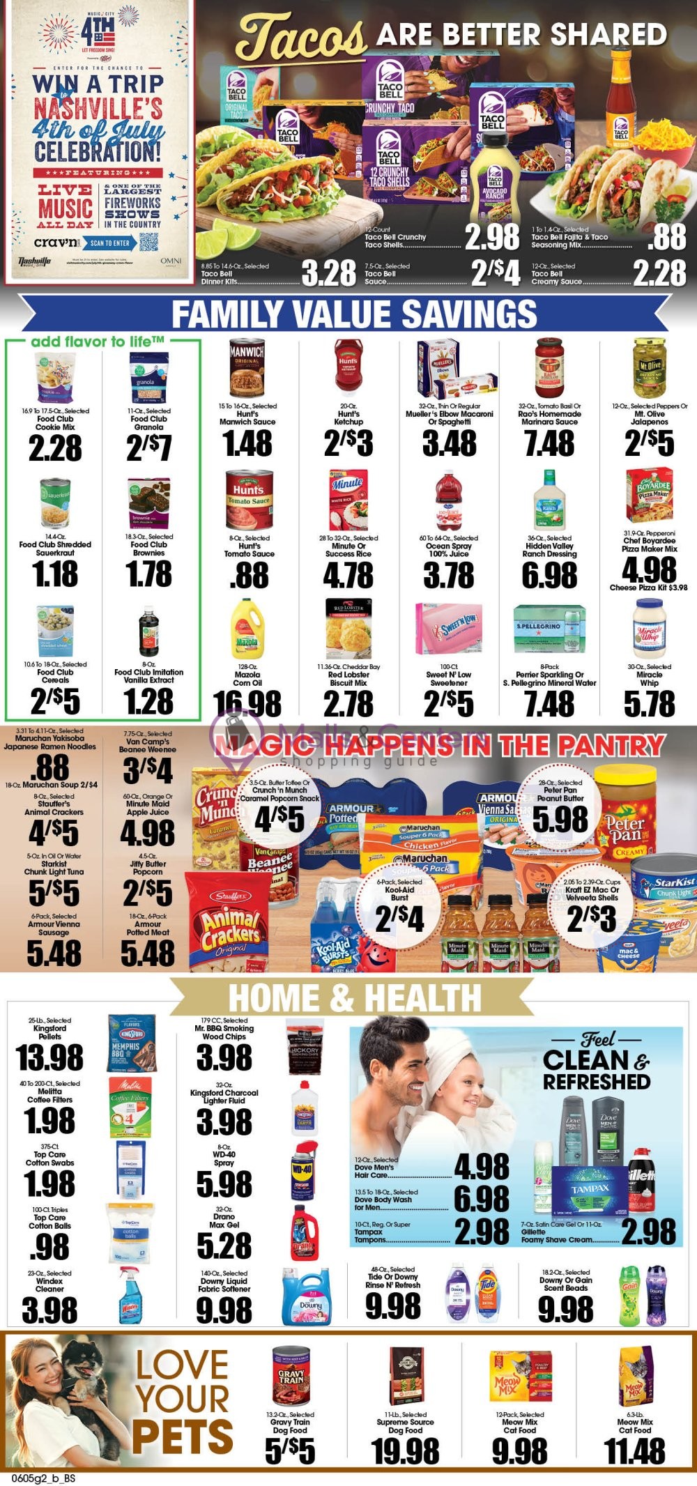 Weekly ad for Bell's Food Stores valid: 06/05/2024 - 06/11/2024, page 2