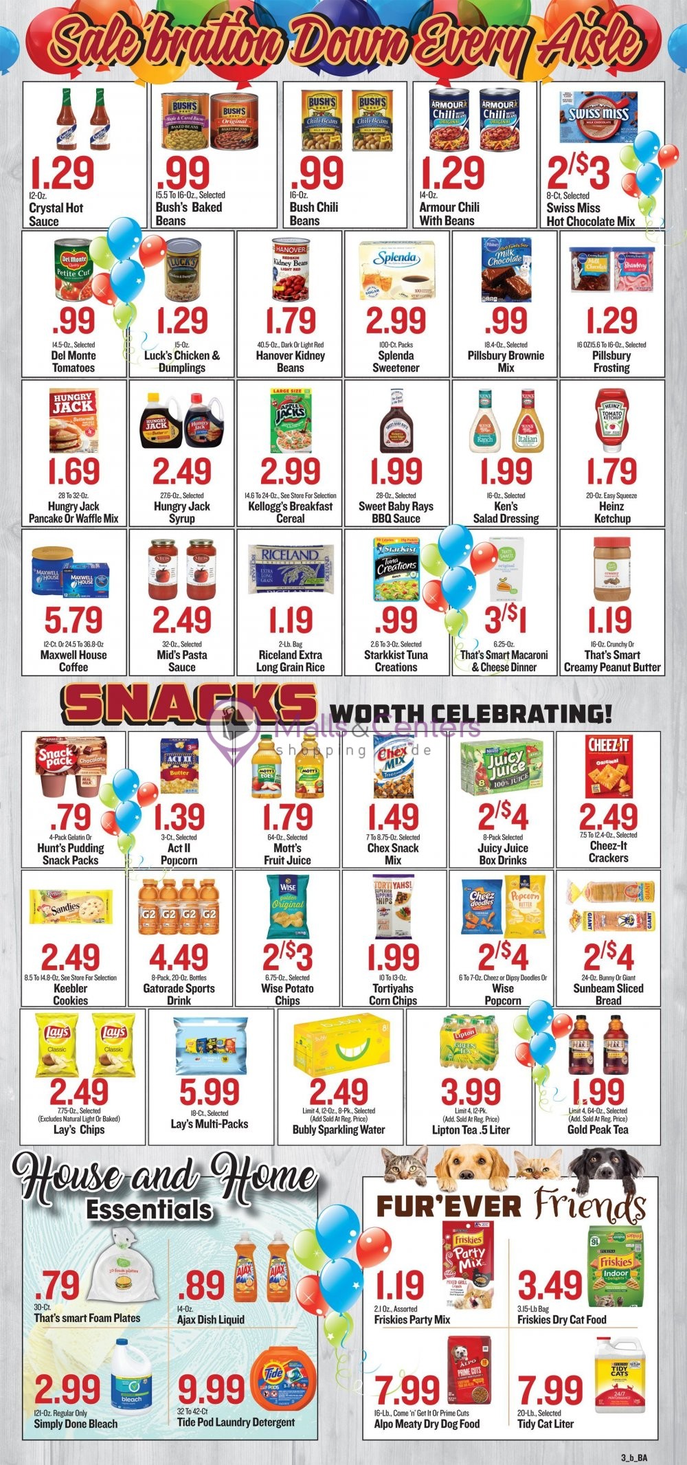 Bell's Food Stores Weekly Ad sales & flyers specials MallsCenters