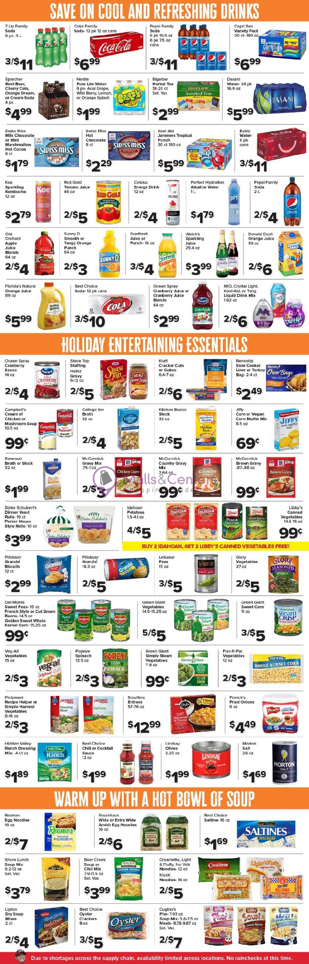 Berkot's Super Foods Weekly ad valid from 11/24/2023 to 11/29/2023 MallsCenters