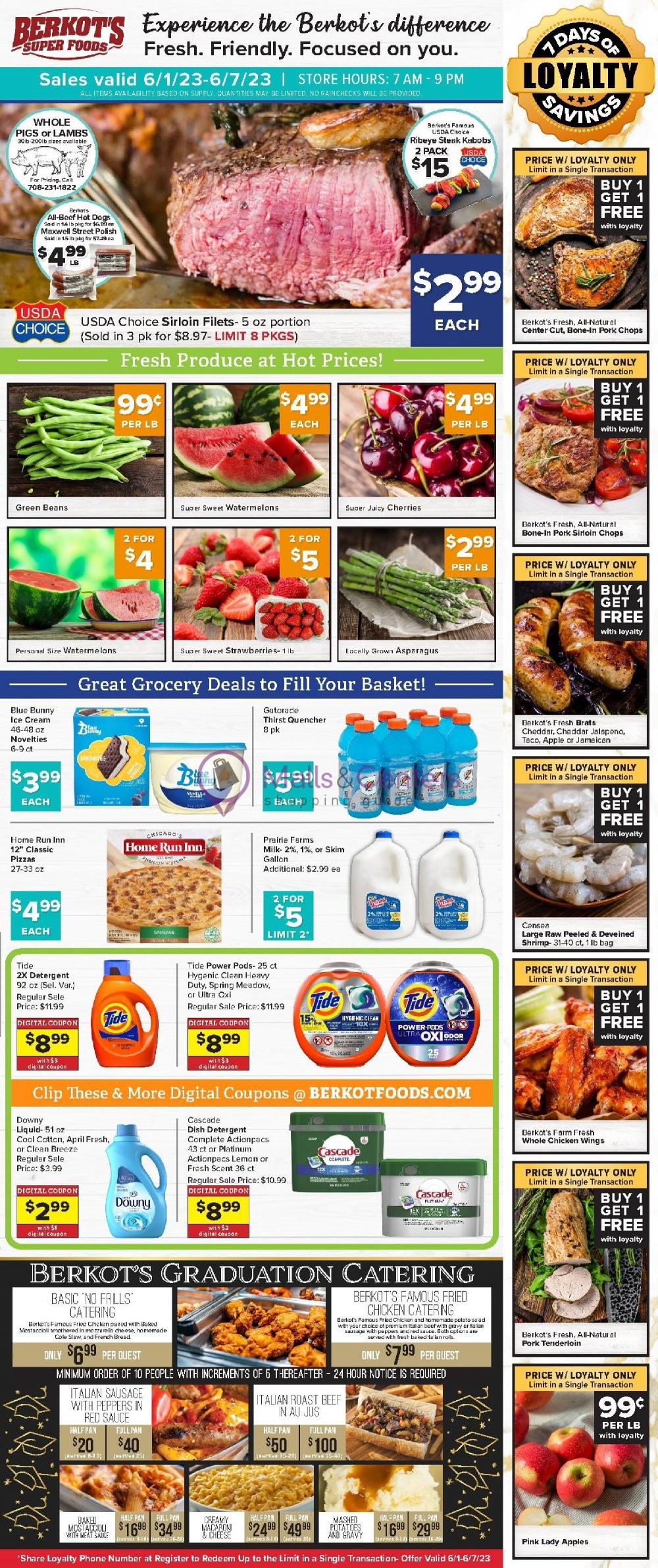 Berkot's Super Foods Weekly ad valid from 06/01/2023 to 06/07/2023