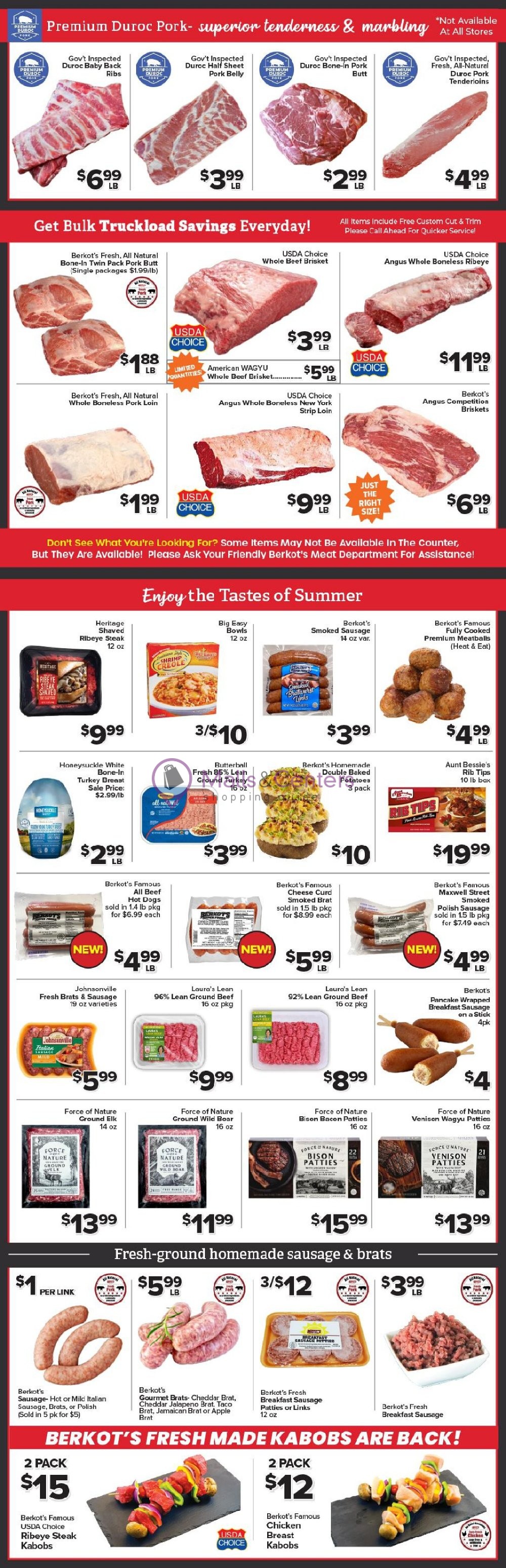Berkot's Super Foods Weekly ad valid from 06/08/2023 to 06/14/2023