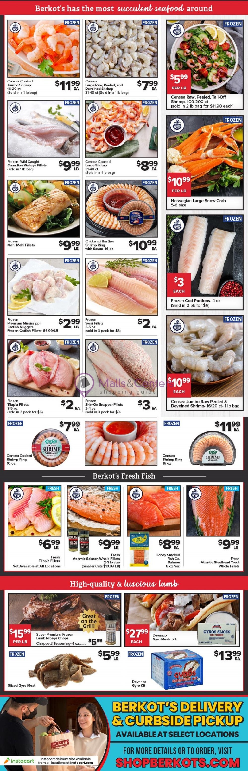 Berkot's Super Foods Weekly Ad sales & flyers specials MallsCenters