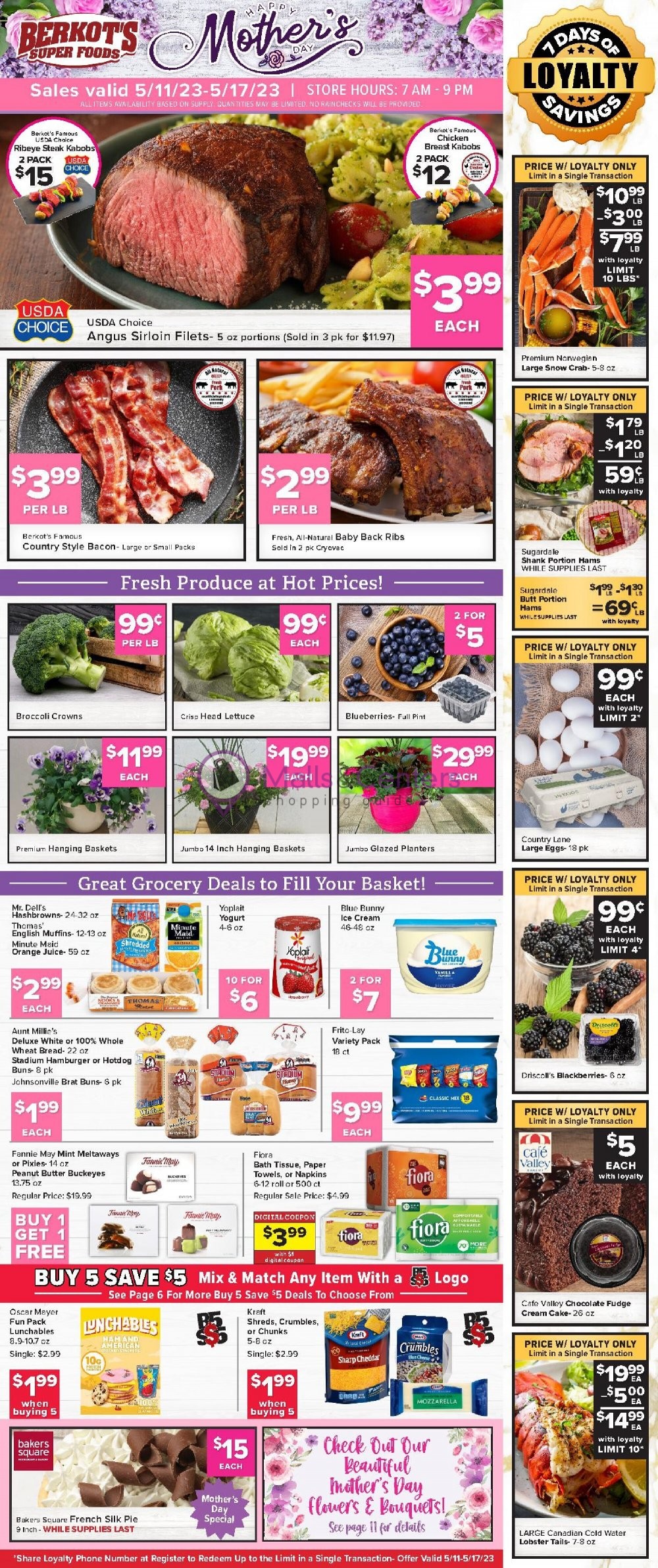 Berkot's Super Foods Weekly ad valid from 05/11/2023 to 05/17/2023
