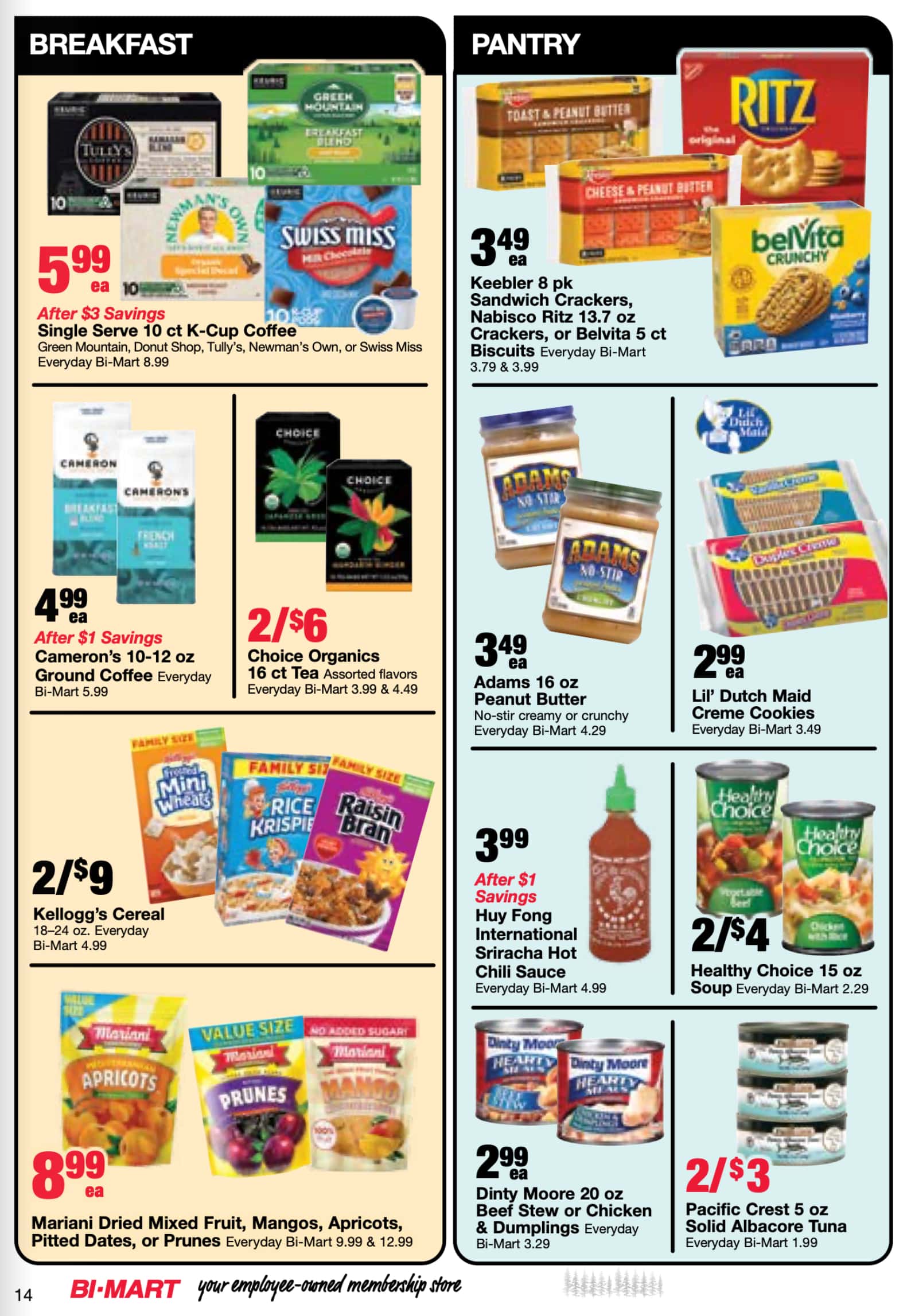 Weekly ad for Bi-Mart valid: 06/04/2024 - 06/17/2024, page 14
