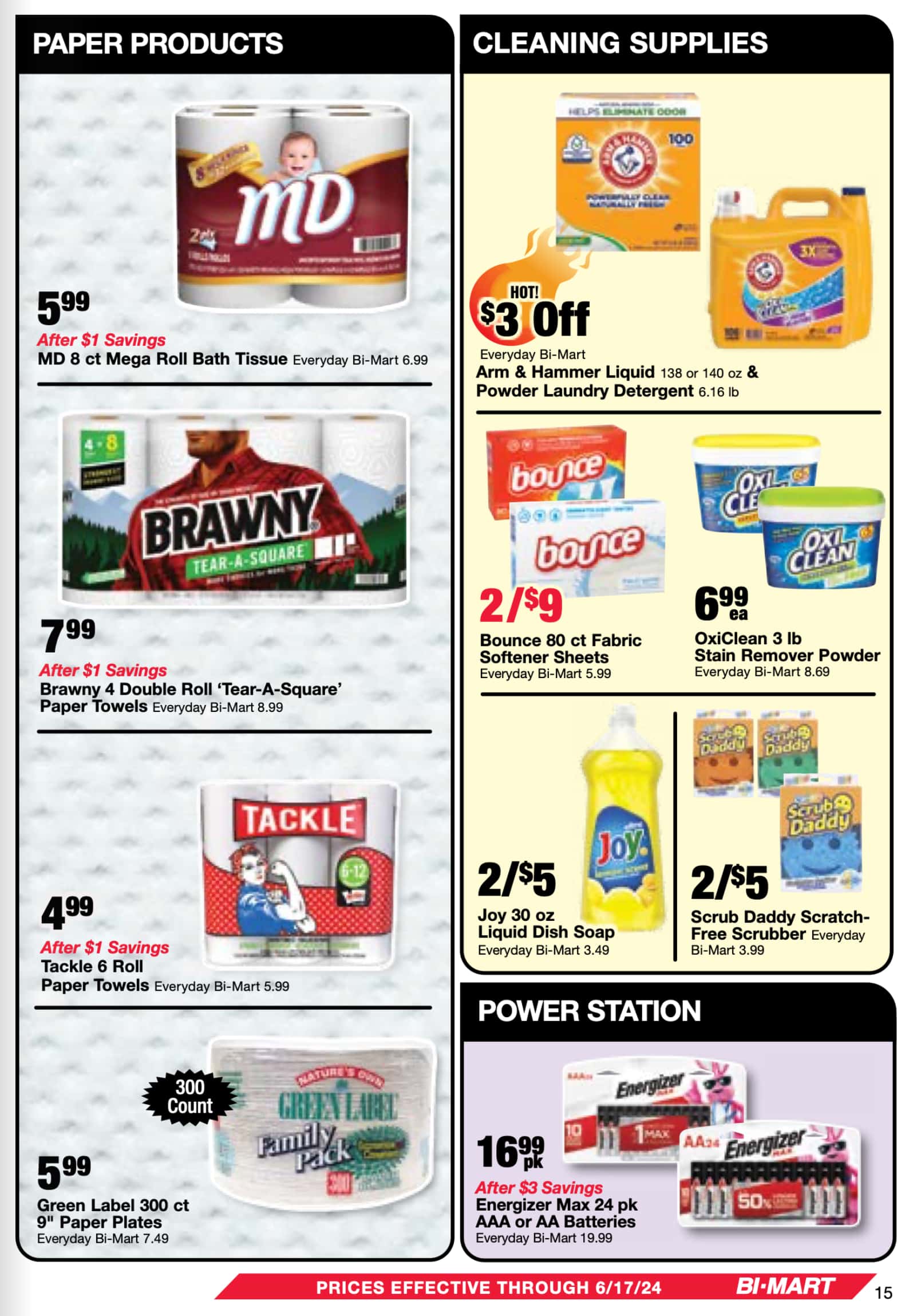 Weekly ad for Bi-Mart valid: 06/04/2024 - 06/17/2024, page 15