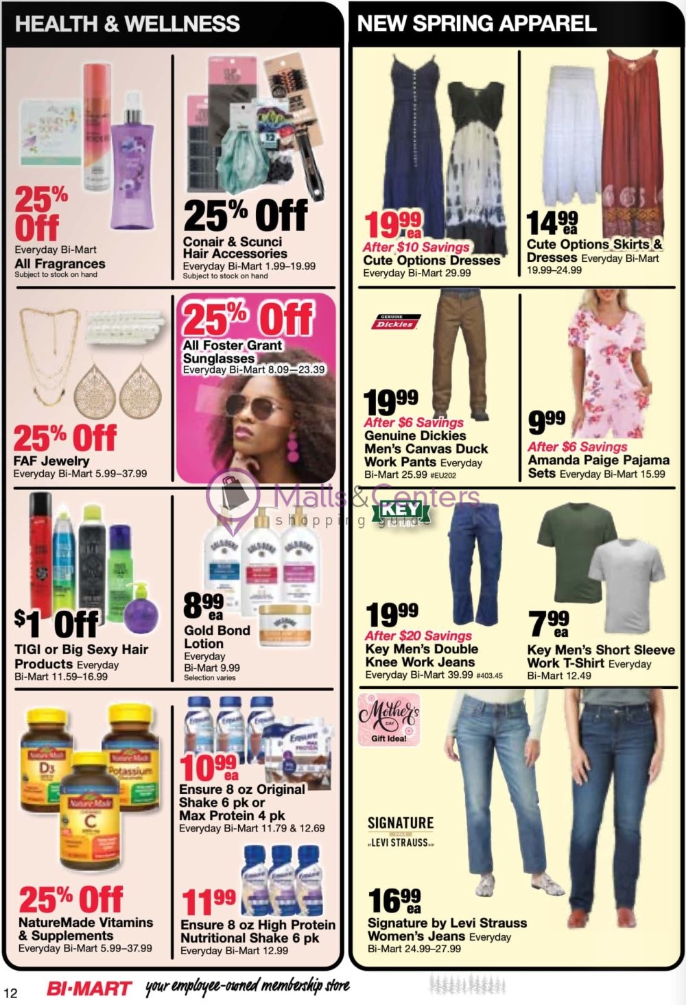 Weekly ad for Bi-Mart valid: 05/07/2024 - 05/20/2024, page 12