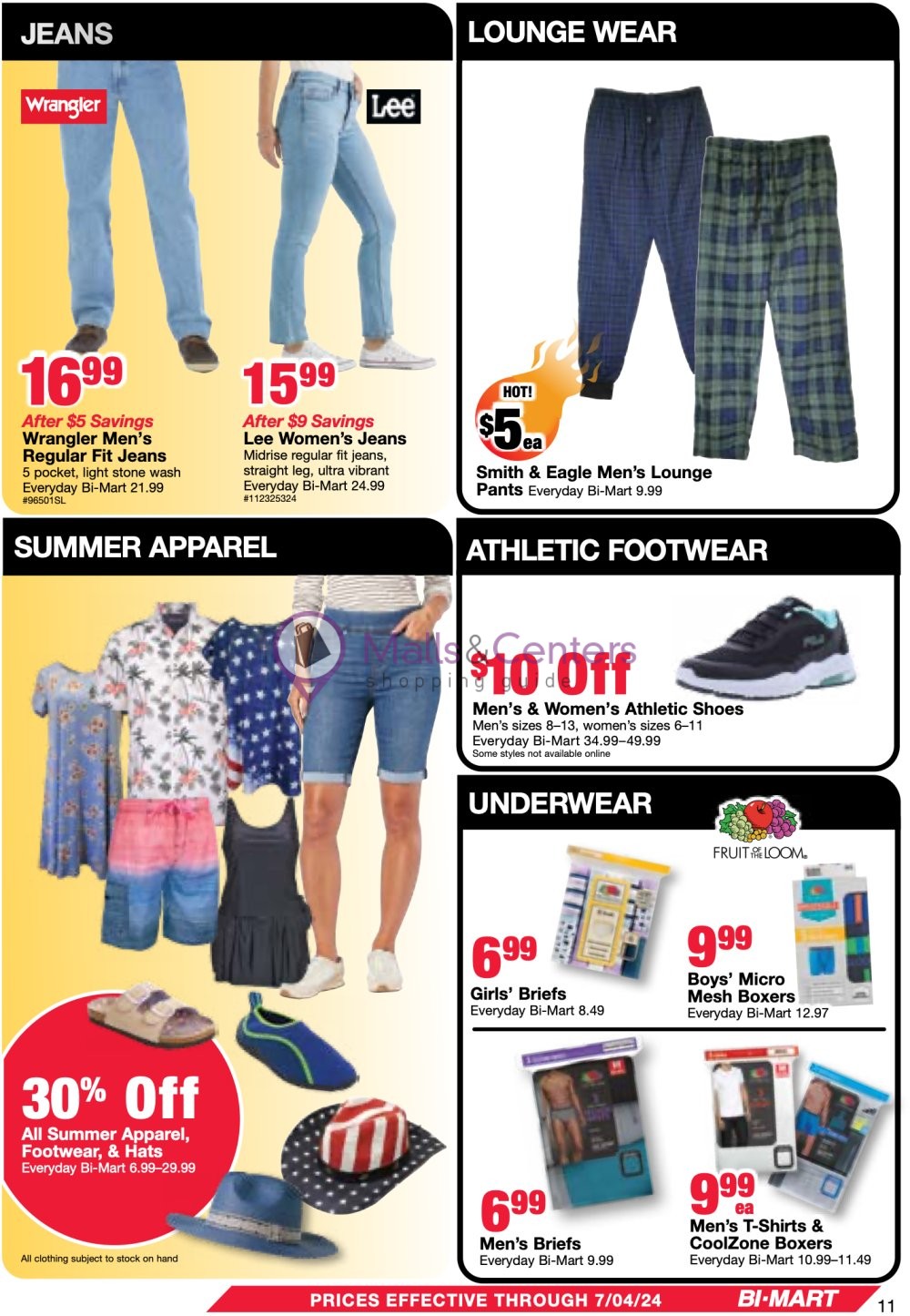 Weekly ad for Bi-Mart valid: 06/18/2024 - 07/04/2024, page 11