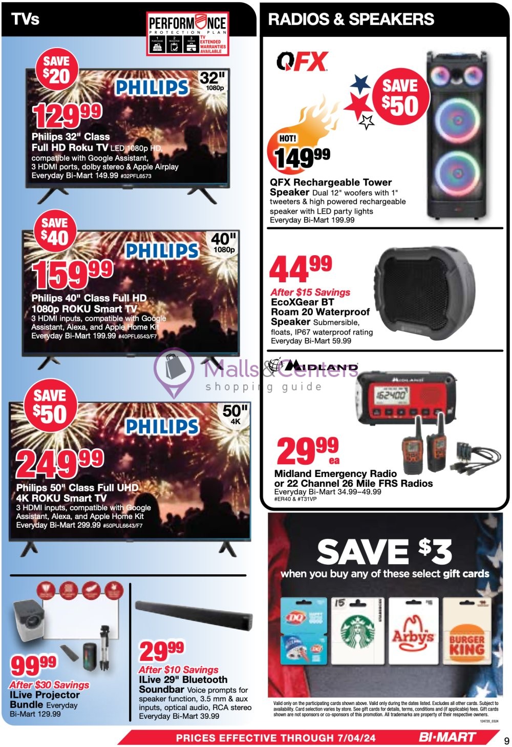 Weekly ad for Bi-Mart valid: 06/18/2024 - 07/04/2024, page 9