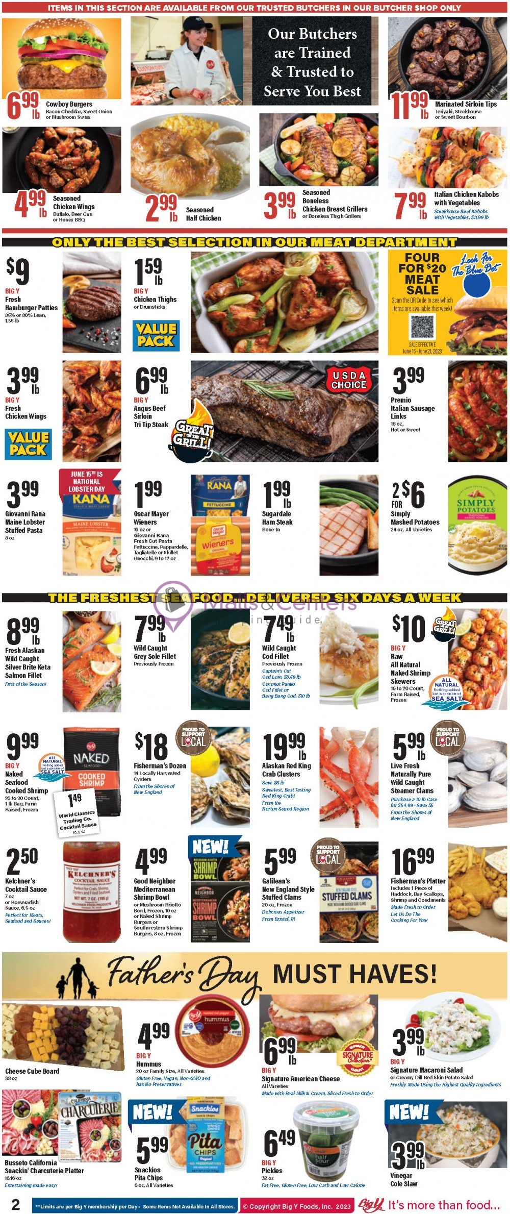 Big Y Weekly ad valid from 06/15/2023 to 06/21/2023 MallsCenters