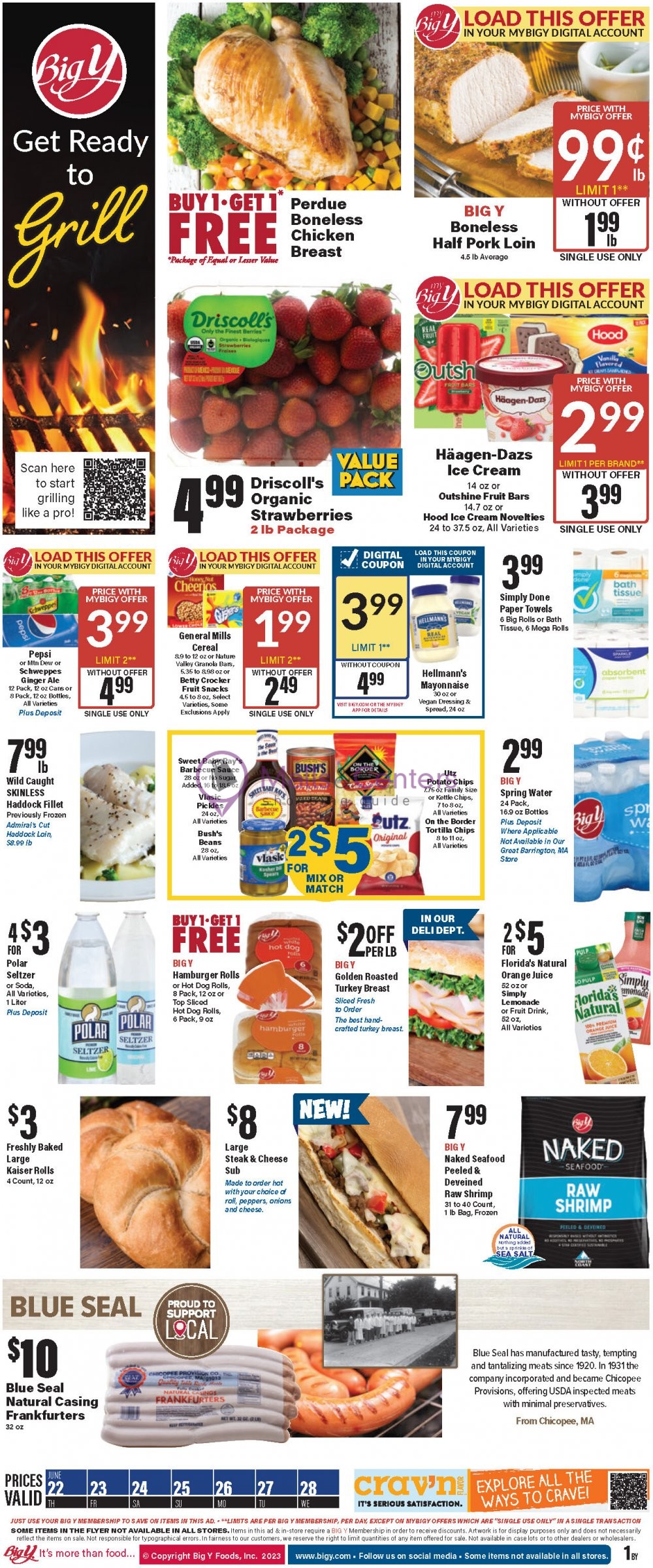 Big Y Weekly ad valid from 06/22/2023 to 06/28/2023 MallsCenters