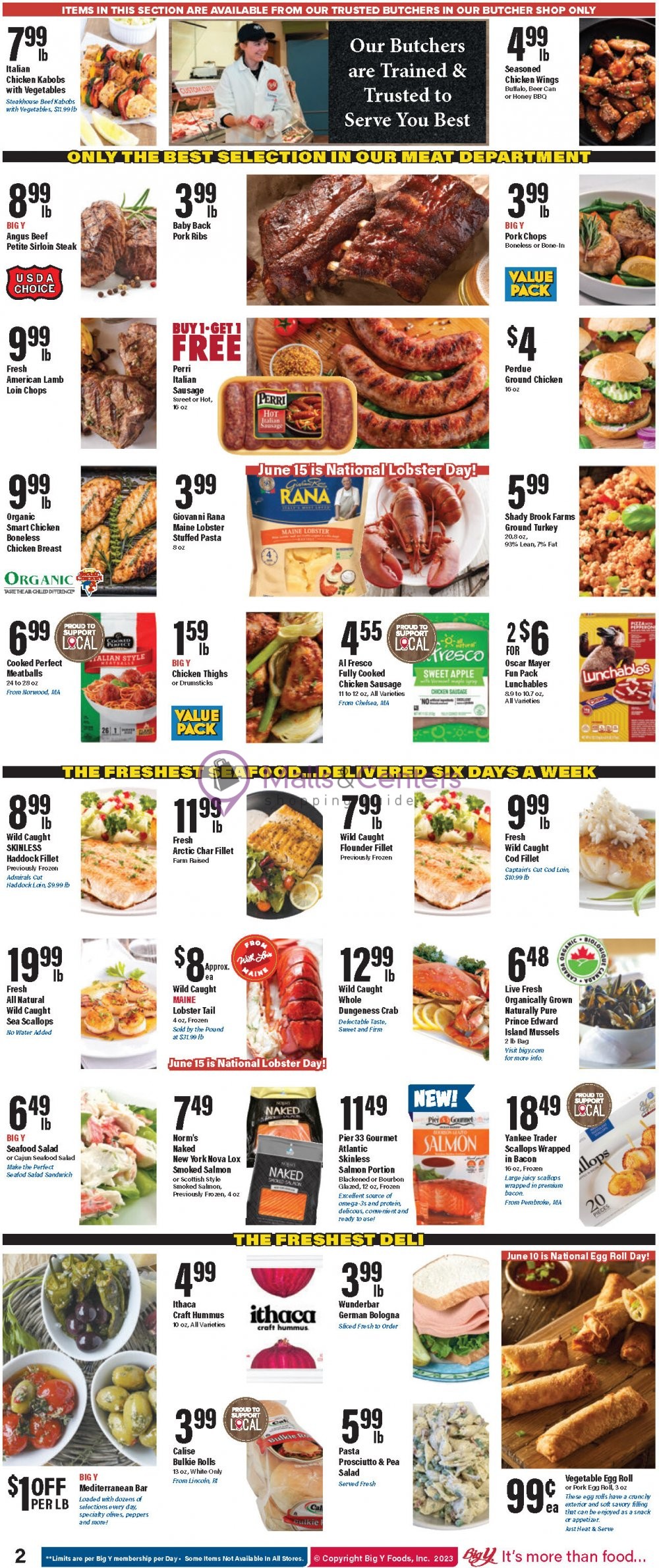 Big Y Weekly ad valid from 06/08/2023 to 06/14/2023 MallsCenters