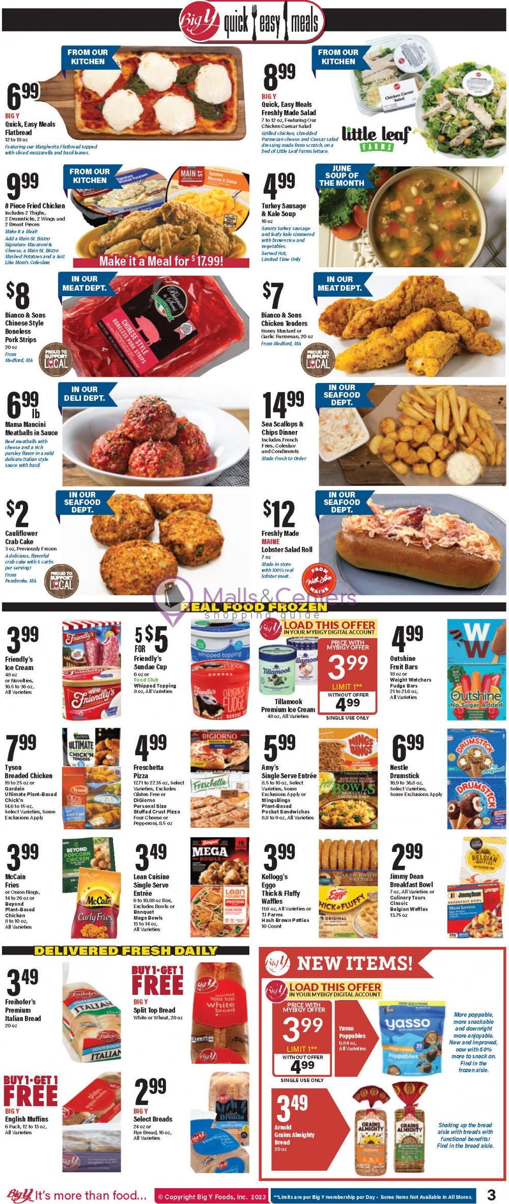 Big Y Weekly ad valid from 06/08/2023 to 06/14/2023 MallsCenters