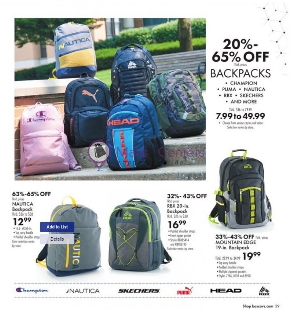 Boscov's Weekly Ad - sales &amp; flyers specials - MallsCenters