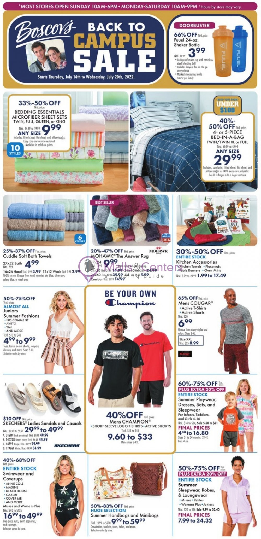 Boscov's Weekly Ad sales & flyers specials MallsCenters