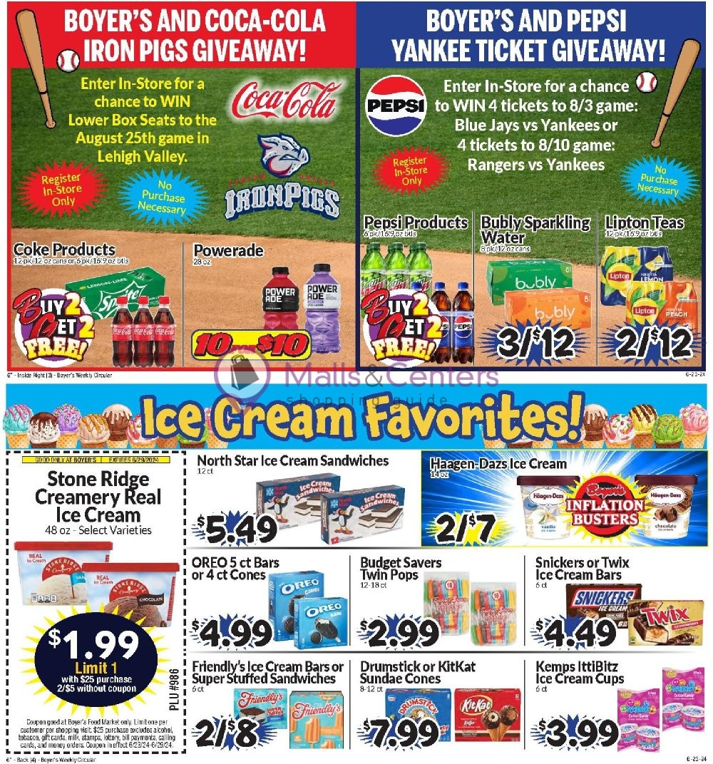 Weekly ad for Boyer's Food Markets valid: 06/23/2024 - 06/29/2024, page 2