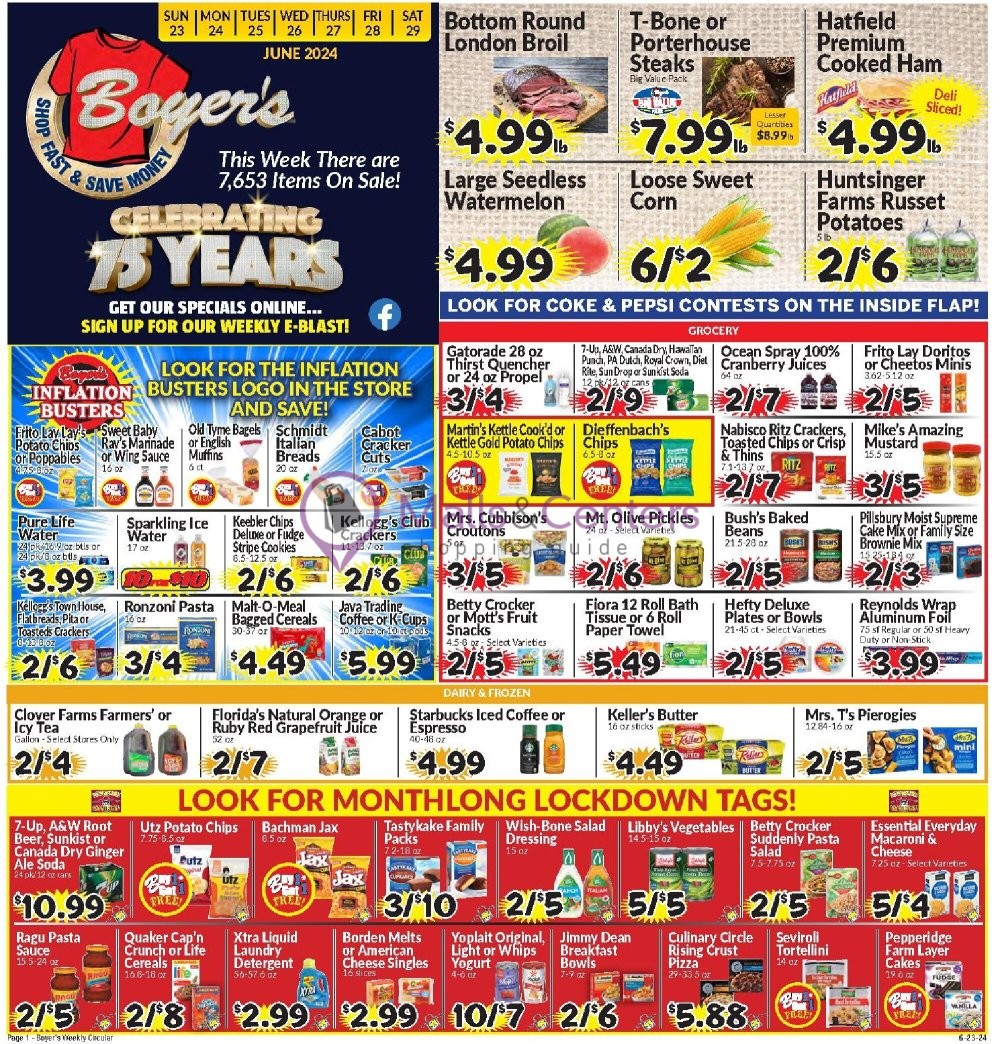 Weekly ad for Boyer's Food Markets valid: 06/23/2024 - 06/29/2024, page 3