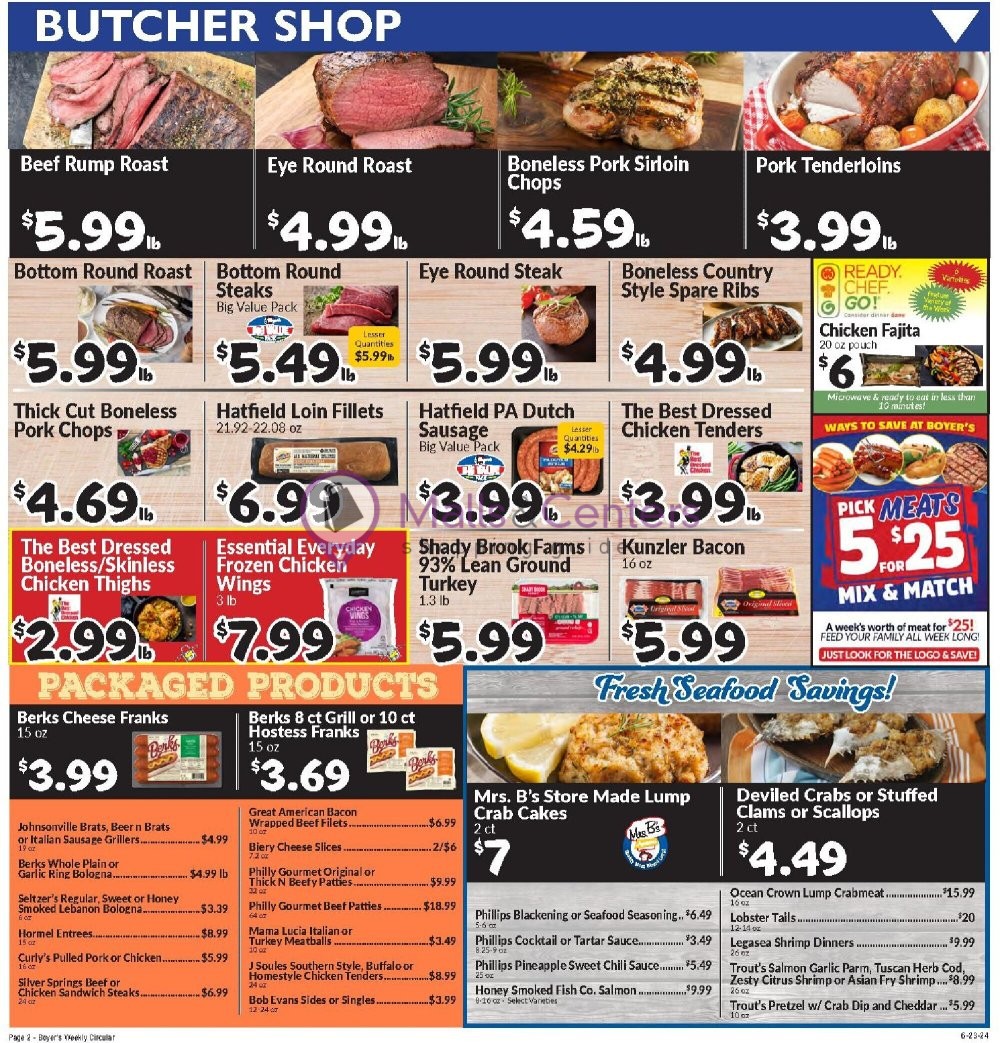 Weekly ad for Boyer's Food Markets valid: 06/23/2024 - 06/29/2024, page 4