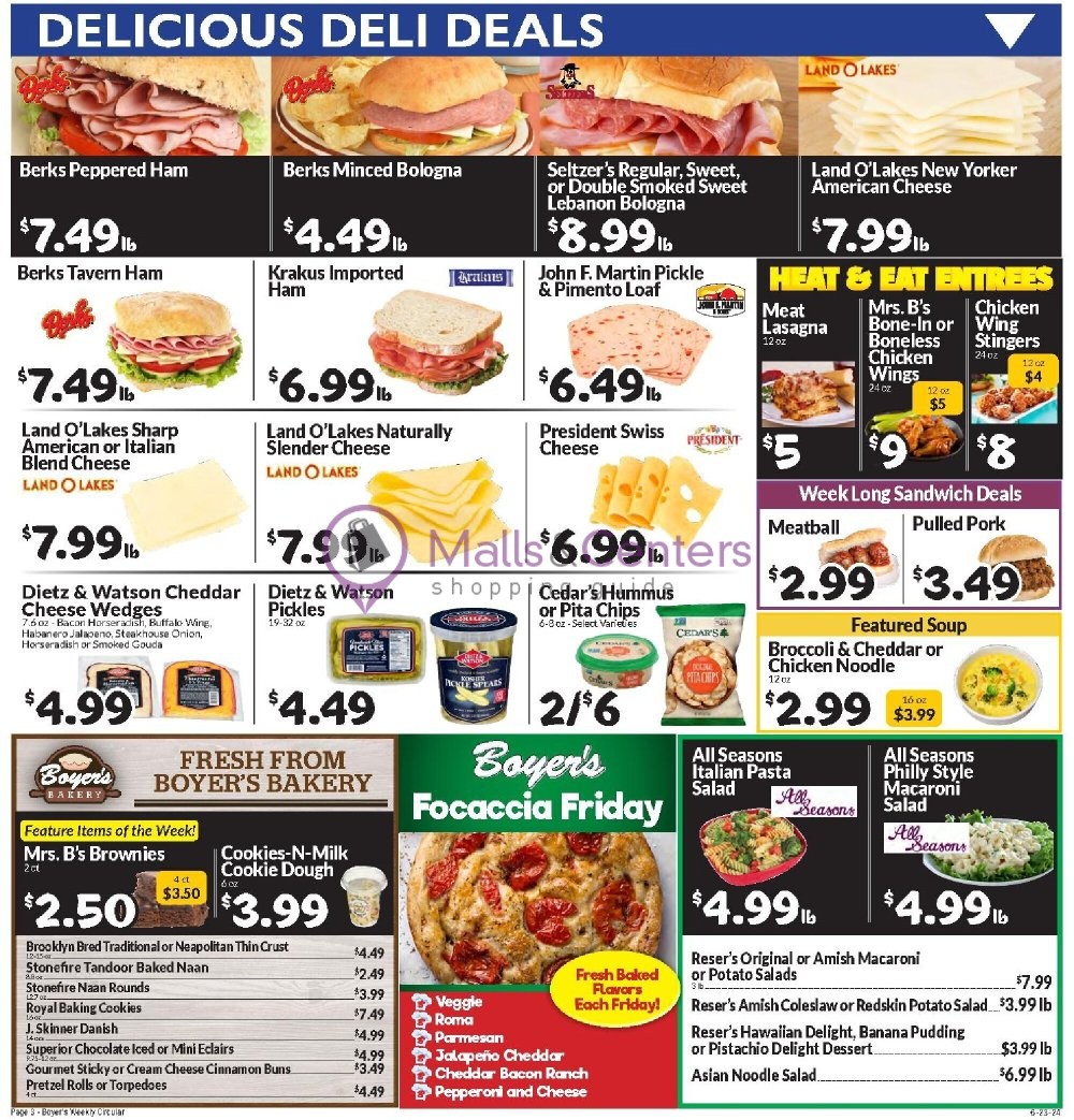 Weekly ad for Boyer's Food Markets valid: 06/23/2024 - 06/29/2024, page 5