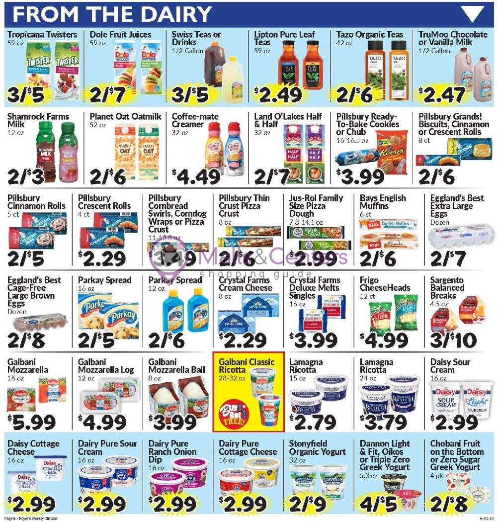 Weekly ad for Boyer's Food Markets valid: 06/23/2024 - 06/29/2024, page 9