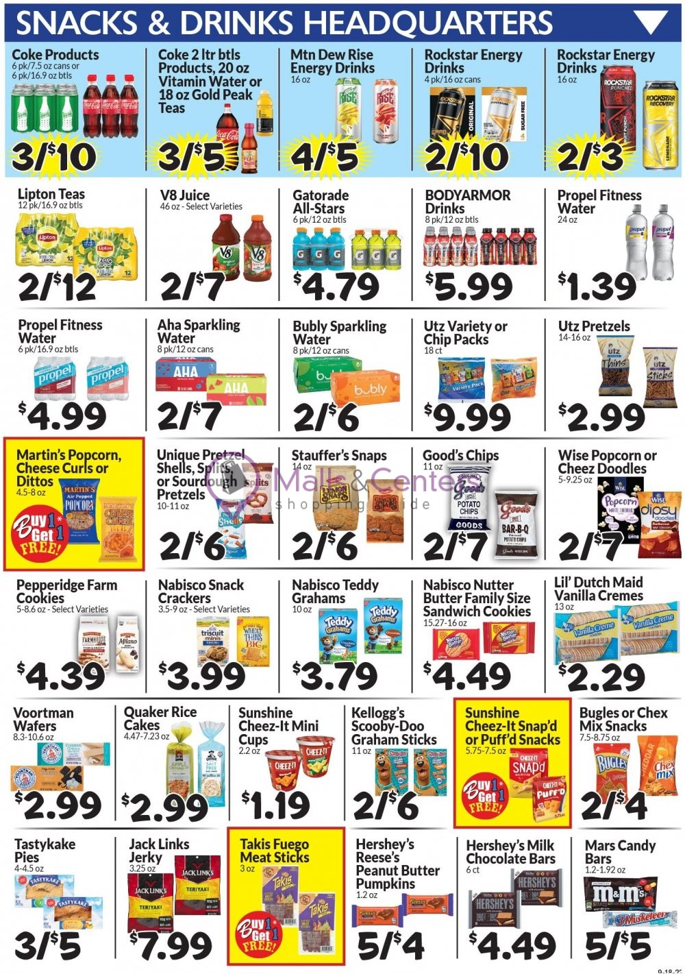 Boyer's Food Markets Weekly ad valid from 09/18/2022 to 09/24/2022