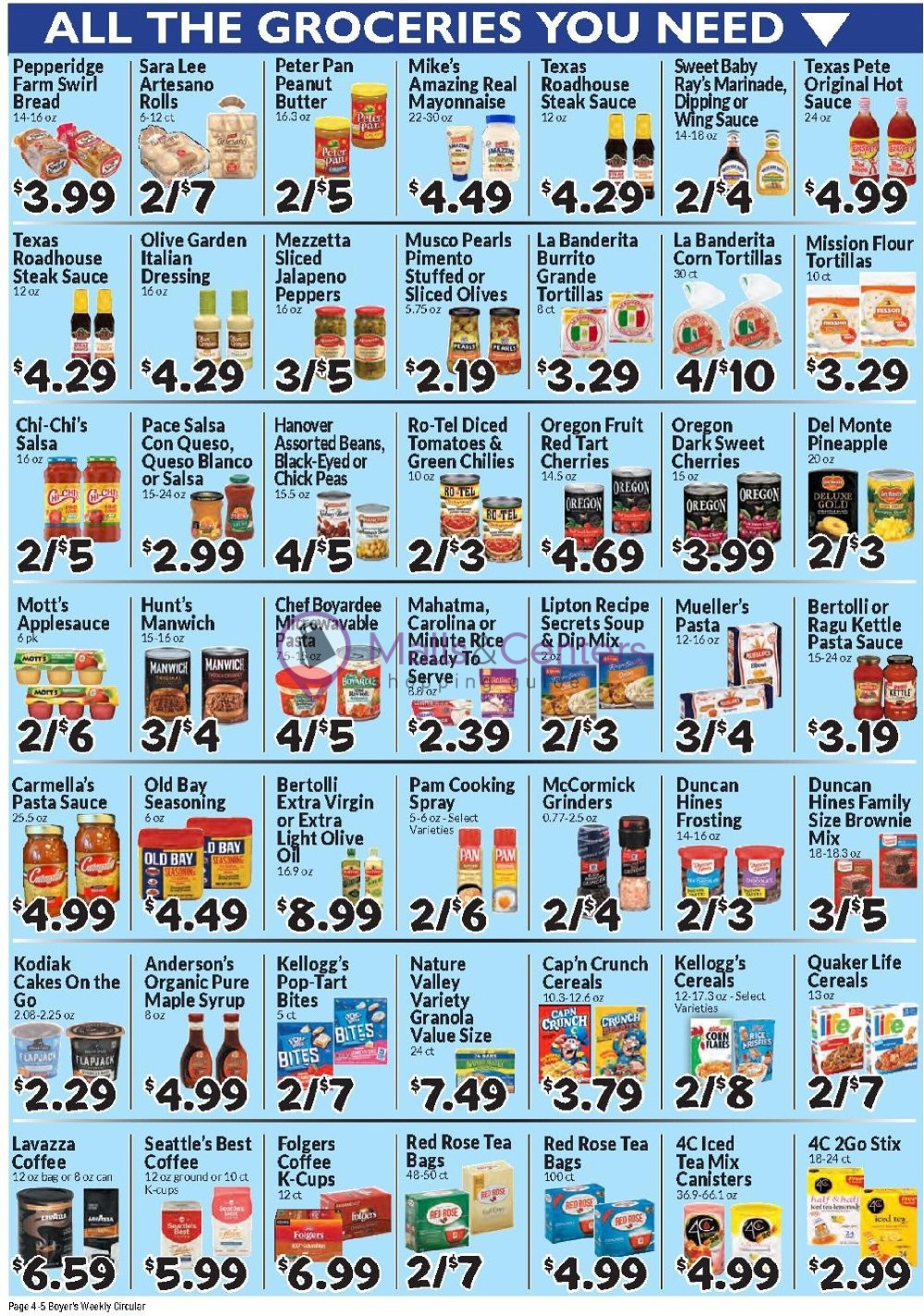 Boyer's Food Markets Weekly ad valid from 05/19/2024 to 05/25/2024 MallsCenters