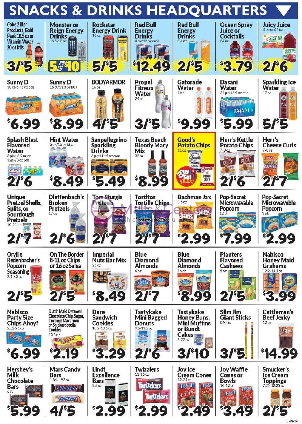 Boyer's Food Markets Weekly ad valid from 05/19/2024 to 05/25/2024 MallsCenters