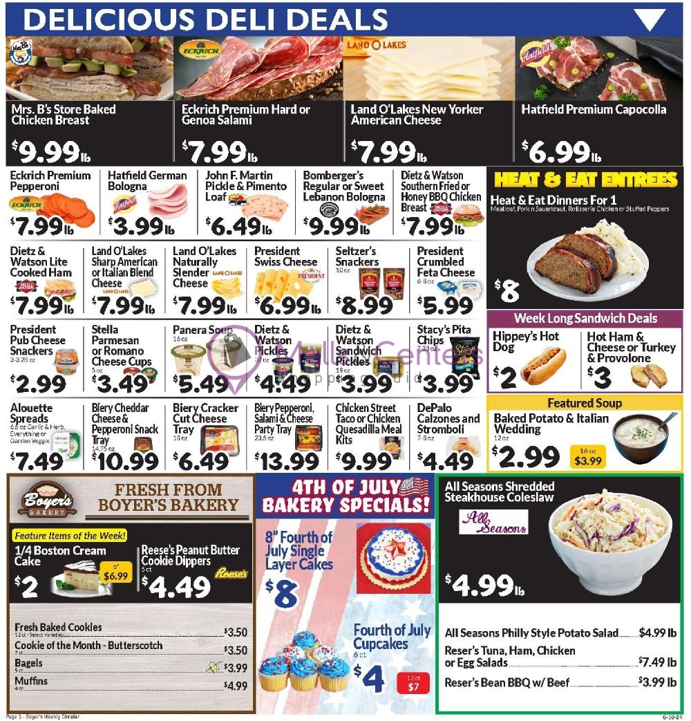 Weekly ad for Boyer's Food Markets valid: 06/30/2024 - 07/06/2024, page 5