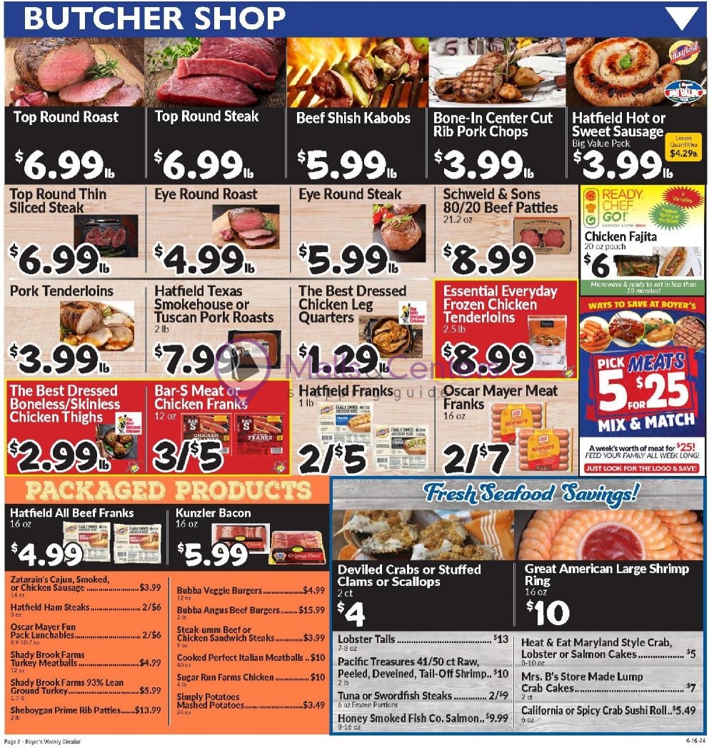 Weekly ad for Boyer's Food Markets valid: 06/16/2024 - 06/22/2024, page 4