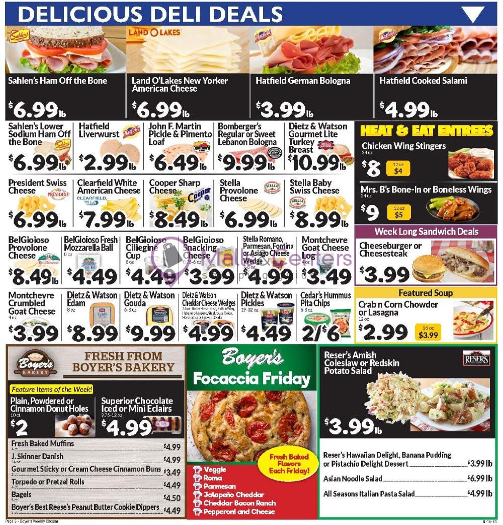 Weekly ad for Boyer's Food Markets valid: 06/16/2024 - 06/22/2024, page 5
