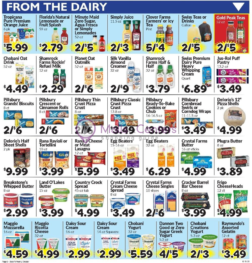 Weekly ad for Boyer's Food Markets valid: 06/16/2024 - 06/22/2024, page 9