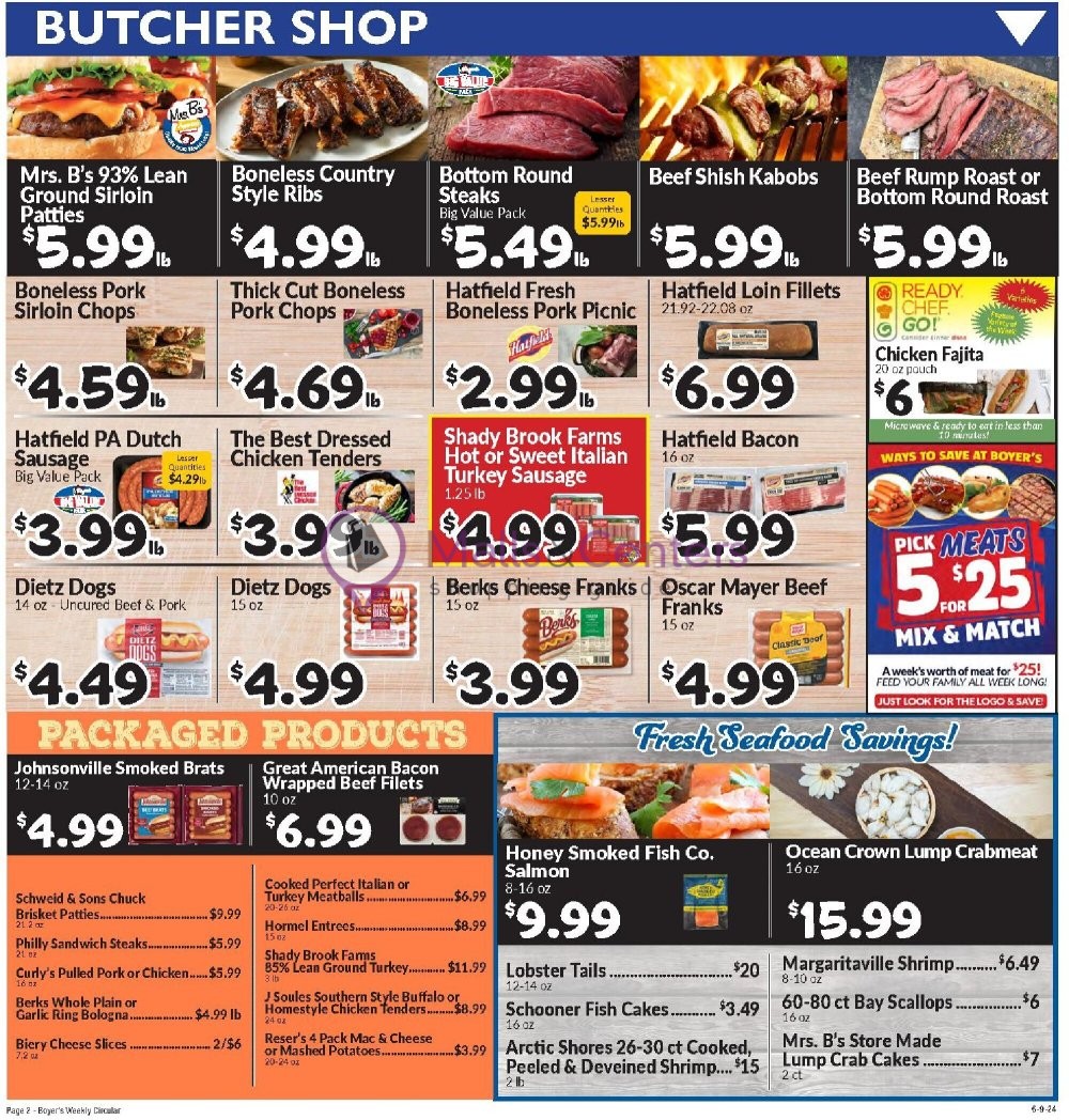 Weekly ad for Boyer's Food Markets valid: 06/09/2024 - 06/15/2024, page 4