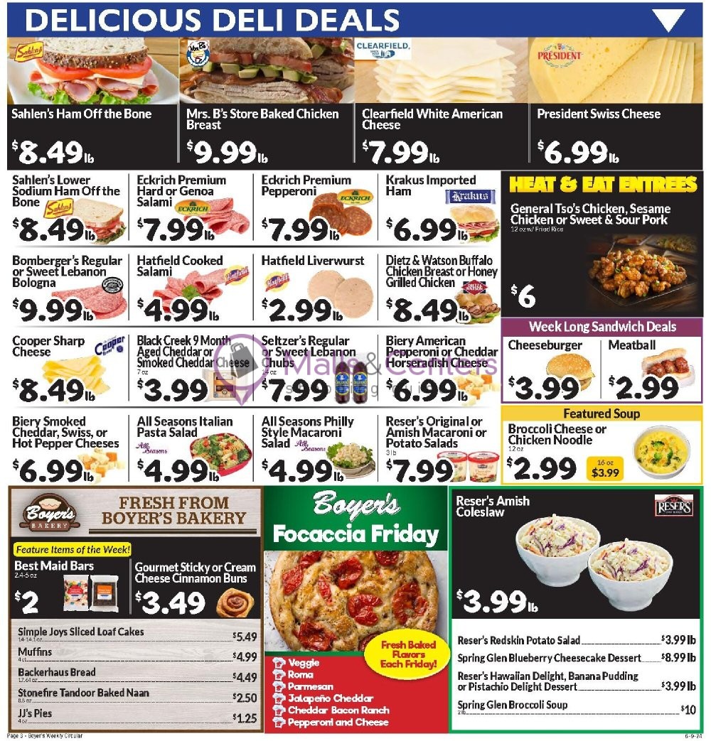 Weekly ad for Boyer's Food Markets valid: 06/09/2024 - 06/15/2024, page 5