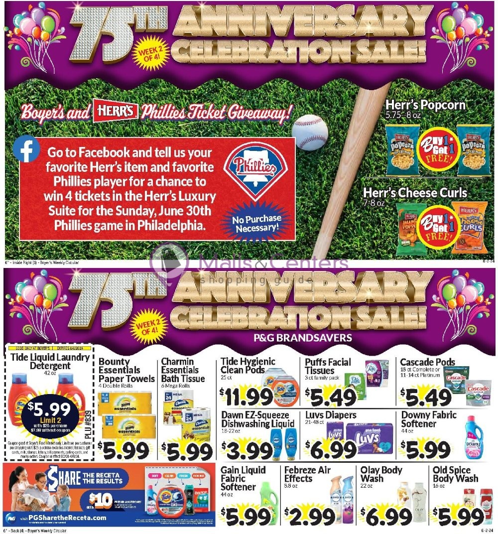 Weekly ad for Boyer's Food Markets valid: 06/02/2024 - 06/08/2024, page 2