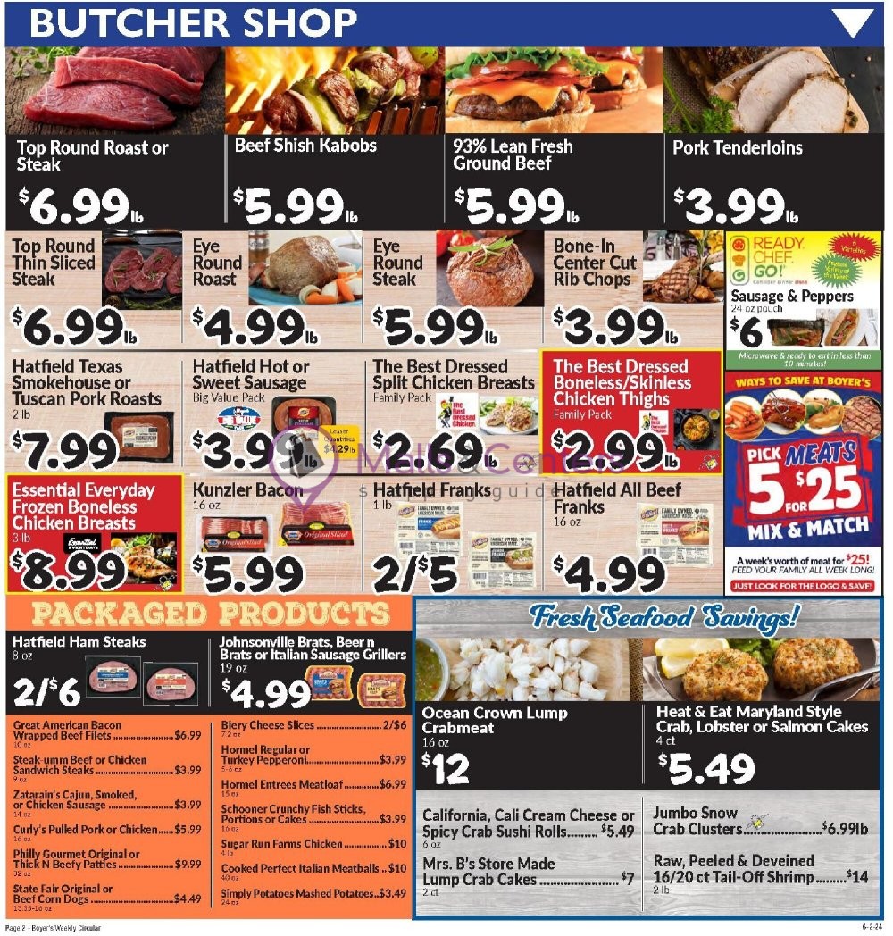 Weekly ad for Boyer's Food Markets valid: 06/02/2024 - 06/08/2024, page 4
